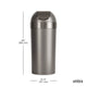 Venti 16-Gallon (62L) Trash Can with Swing Top Lid