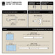 Loop 1" (2.5 cm) Curtain Rod 42-120" (107-305 cm)