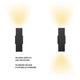 4" Square Wall Sconce (Universal 120V-347V)