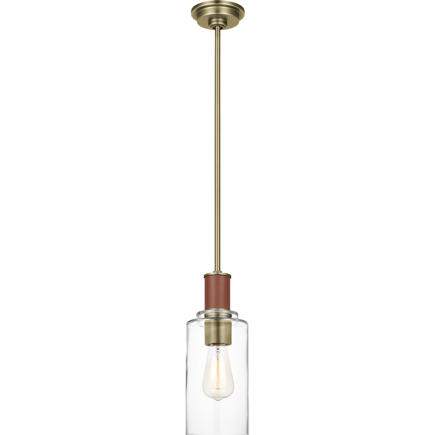 Visual Comfort Studio Collection - Hadley 1-Light Tall Pendant - Lights Canada