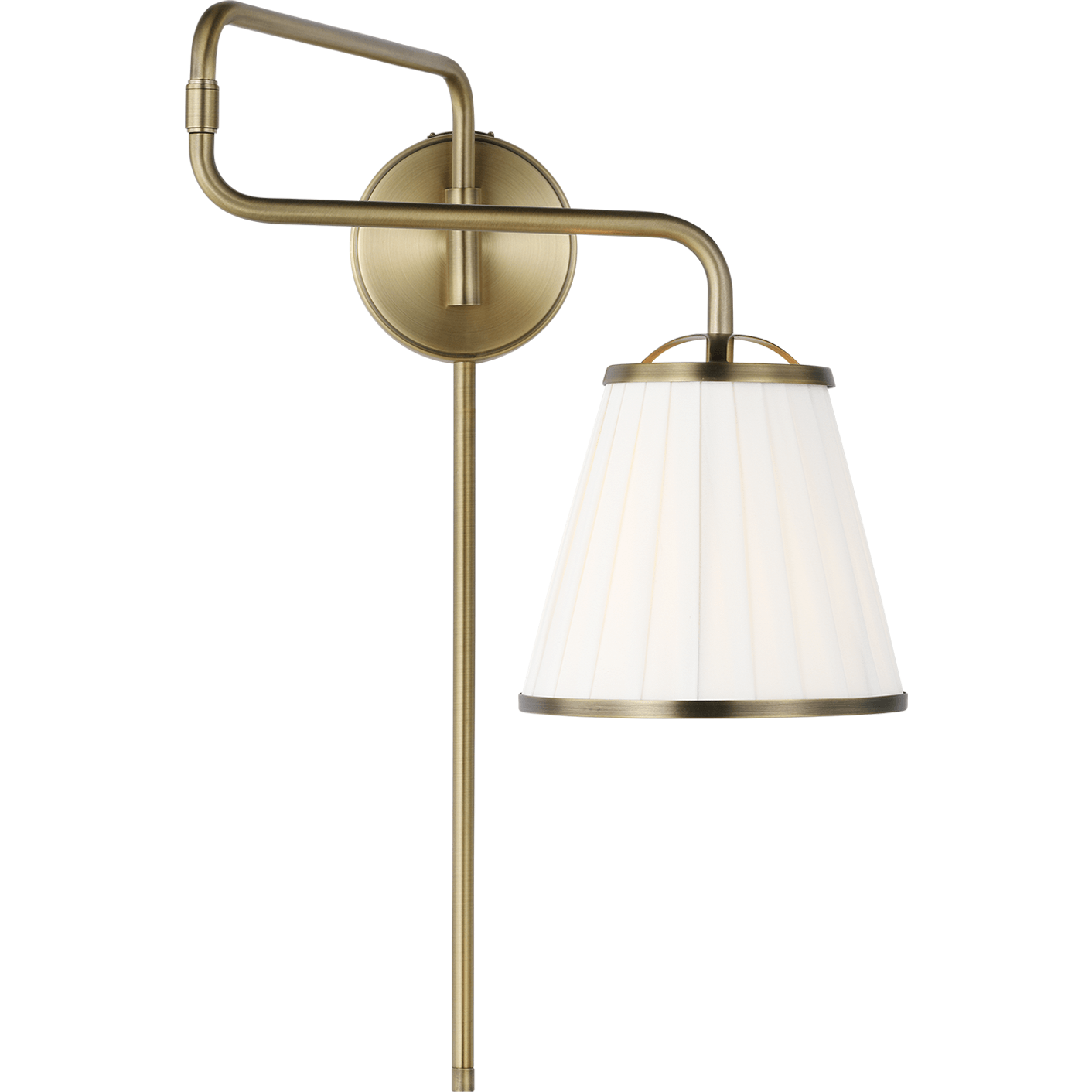 Visual Comfort Studio Collection - Esther 1-Light Swing Arm Sconce - Lights Canada