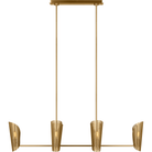 Visual Comfort Studio Collection - Plivot 6-Light Large Linear Chandelier - Lights Canada