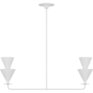 Visual Comfort Studio Collection - Cornet 2-Light Medium Linear Chandelier - Lights Canada