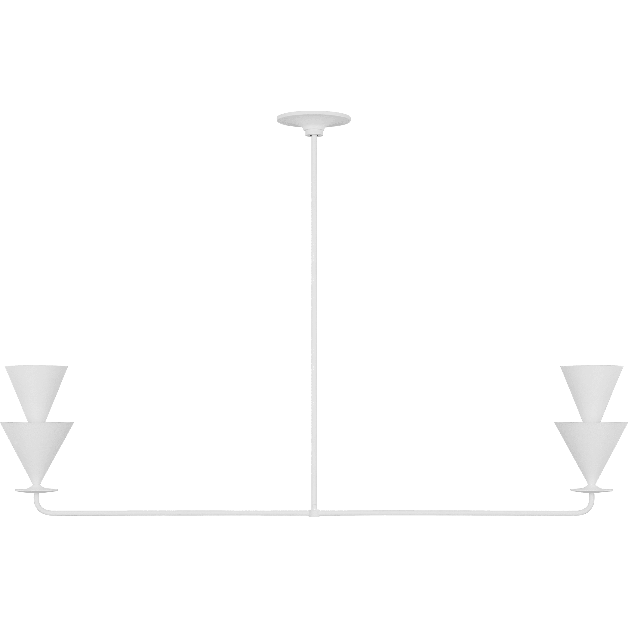 Visual Comfort Studio Collection - Cornet 2-Light XL Linear Chandelier - Lights Canada