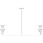 Visual Comfort Studio Collection - Cornet 2-Light XL Linear Chandelier - Lights Canada