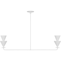 Cornet 2-Light XL Linear Chandelier