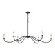 Meridian - 6-Light Chandelier - Lights Canada