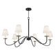 Meridian - 6-Light Chandelier - Lights Canada