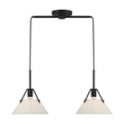 Meridian - 2-Light Linear Chandelier - Lights Canada