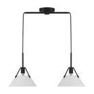 Meridian - 2-Light Linear Chandelier - Lights Canada