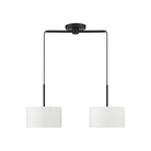 Meridian - 2-Light Linear Chandelier - Lights Canada