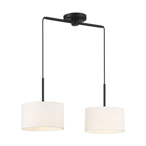 Meridian - 2-Light Linear Chandelier - Lights Canada