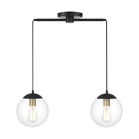 2-Light Linear Chandelier