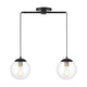 Meridian - 2-Light Linear Chandelier - Lights Canada