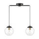 Meridian - 2-Light Linear Chandelier - Lights Canada