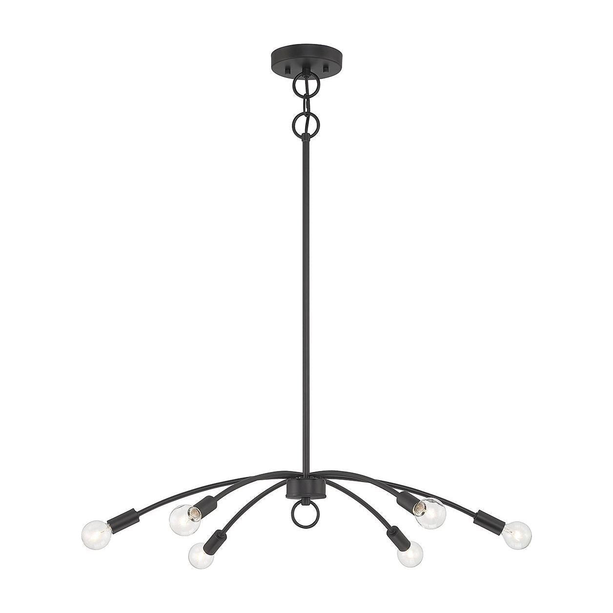 Meridian - 6-Light Chandelier - Lights Canada