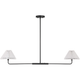 2-Light Linear Chandelier