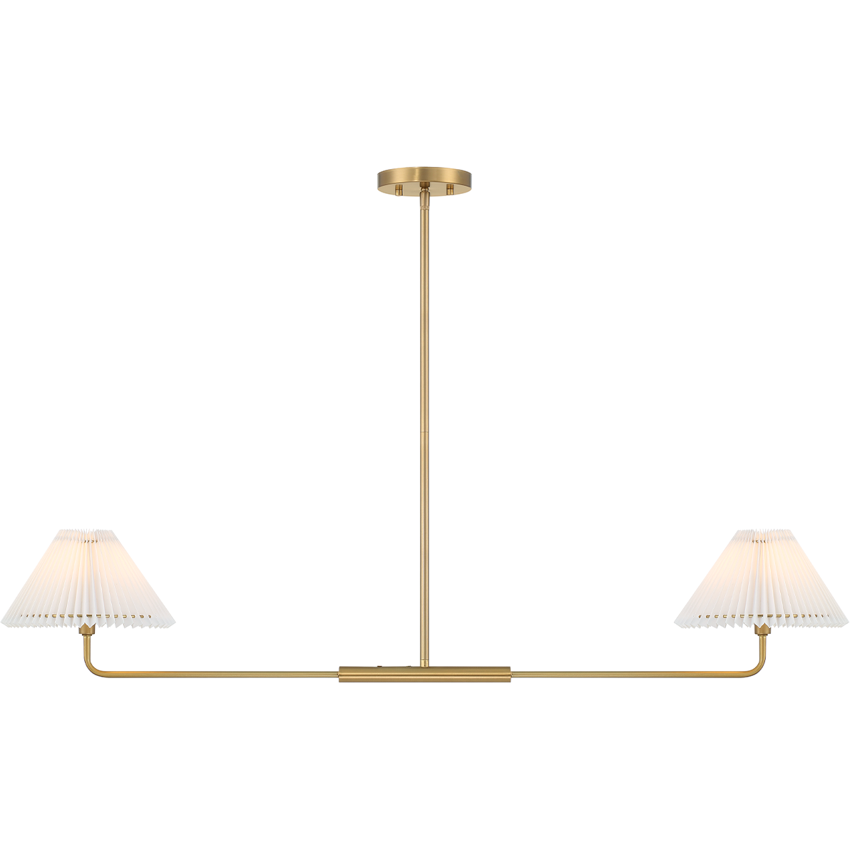 2-Light Linear Chandelier