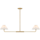 2-Light Linear Chandelier