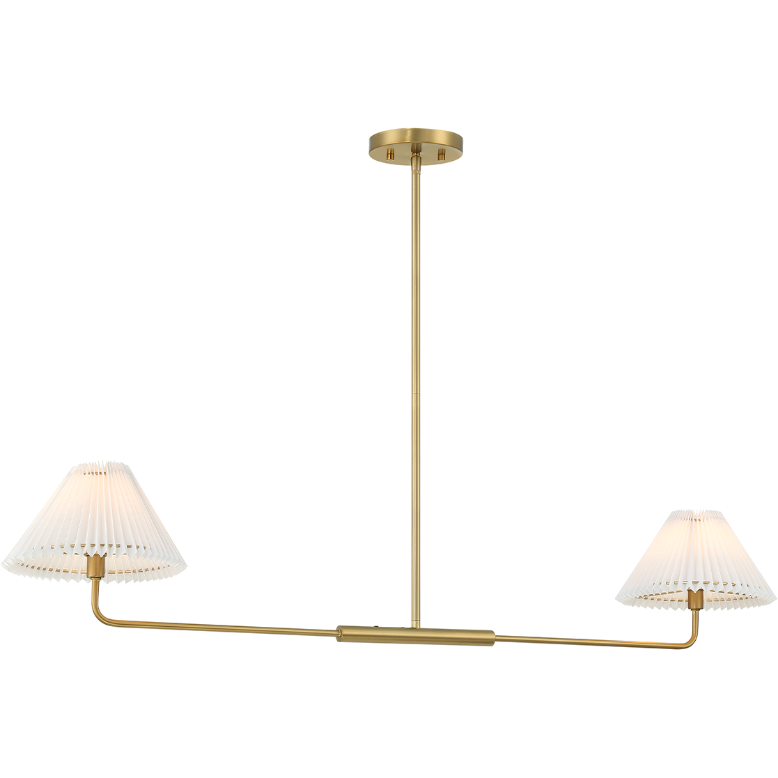 2-Light Linear Chandelier