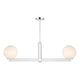 2-Light Linear Chandelier