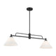 2-Light Linear Chandelier
