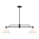 2-Light Linear Chandelier