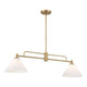 2-Light Linear Chandelier