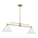 2-Light Linear Chandelier