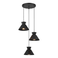 3-Light Multi-Point Chandelier