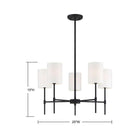 Meridian - 5-Light Chandelier - Lights Canada