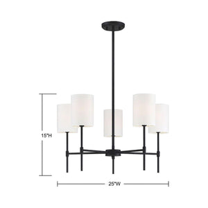 Meridian - 5-Light Chandelier - Lights Canada