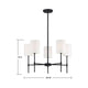 Meridian - 5-Light Chandelier - Lights Canada