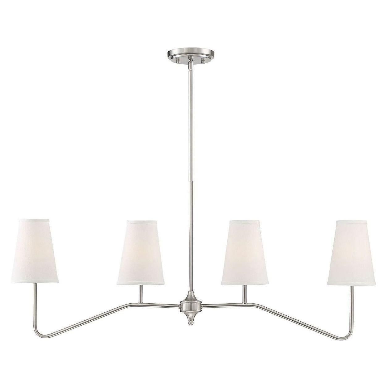 Meridian - 4-Light Linear Chandelier - Lights Canada