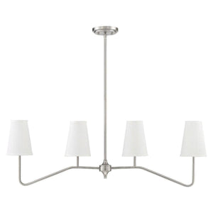 Meridian - 4-Light Linear Chandelier - Lights Canada