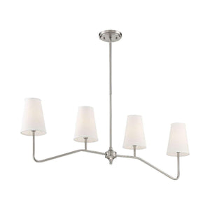 Meridian - 4-Light Linear Chandelier - Lights Canada