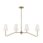 Meridian - 4-Light Linear Chandelier - Lights Canada