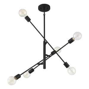 Meridian - 6-Light Chandelier - Lights Canada