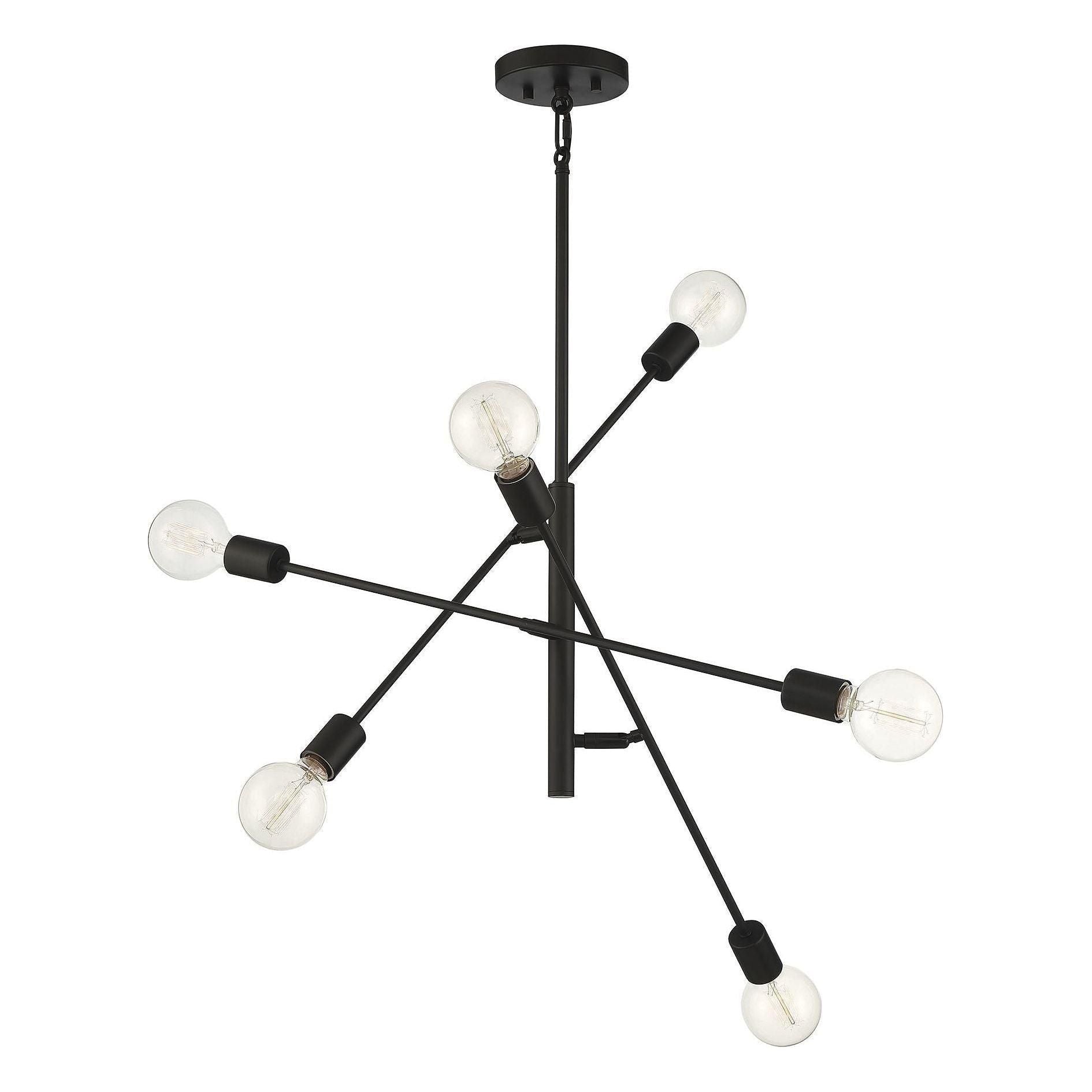 Meridian - 6-Light Chandelier - Lights Canada