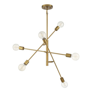 Meridian - 6-Light Chandelier - Lights Canada