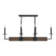 6-Light Linear Chandelier