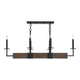 6-Light Linear Chandelier