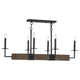 6-Light Linear Chandelier