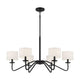 Meridian - 6-Light Chandelier - Lights Canada