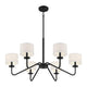 Meridian - 6-Light Chandelier - Lights Canada