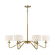 Meridian - 6-Light Chandelier - Lights Canada