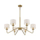 Meridian - 6-Light Chandelier - Lights Canada