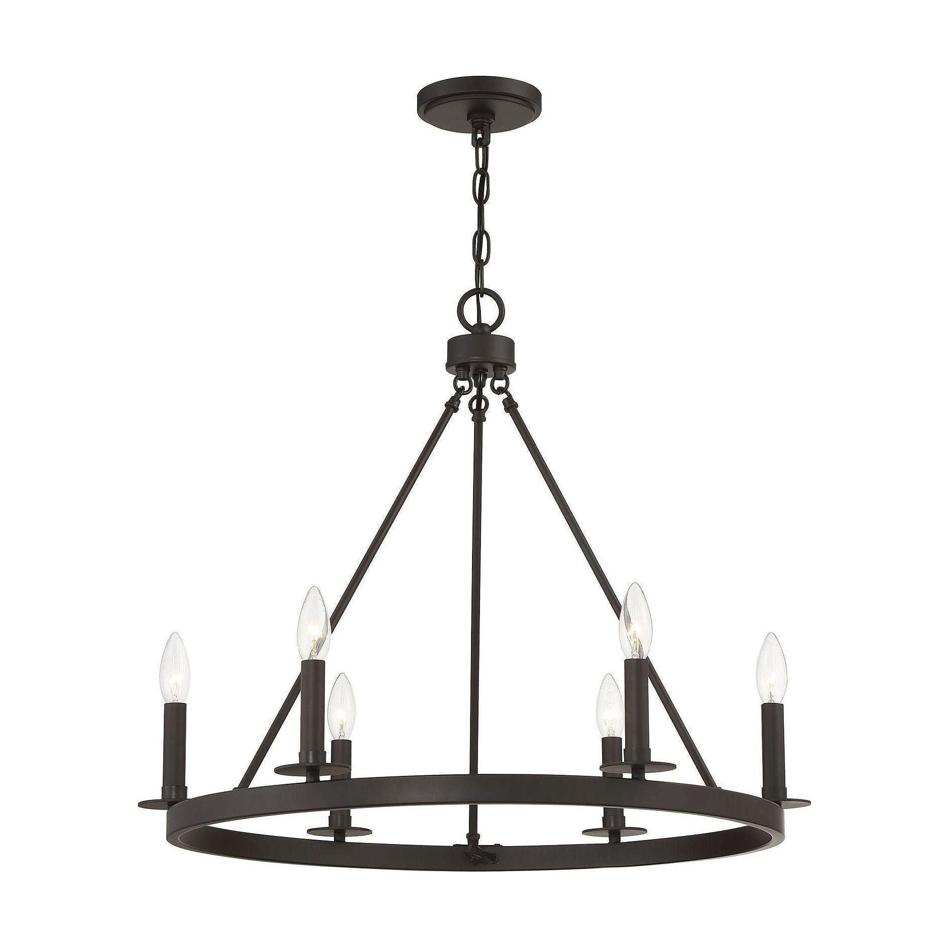 Meridian - 6-Light Chandelier - Lights Canada