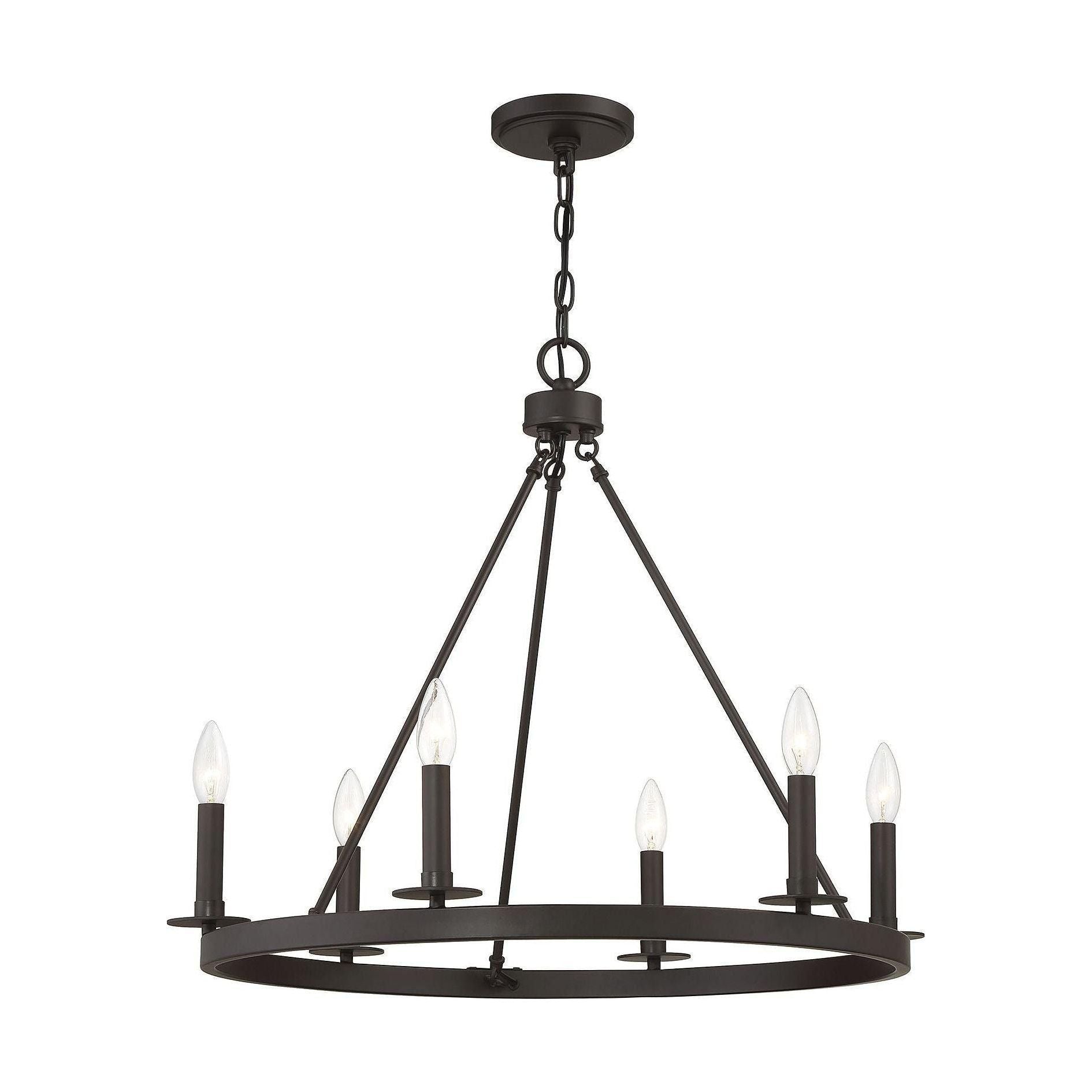 Meridian - 6-Light Chandelier - Lights Canada