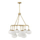 Meridian - 9-Light Chandelier - Lights Canada
